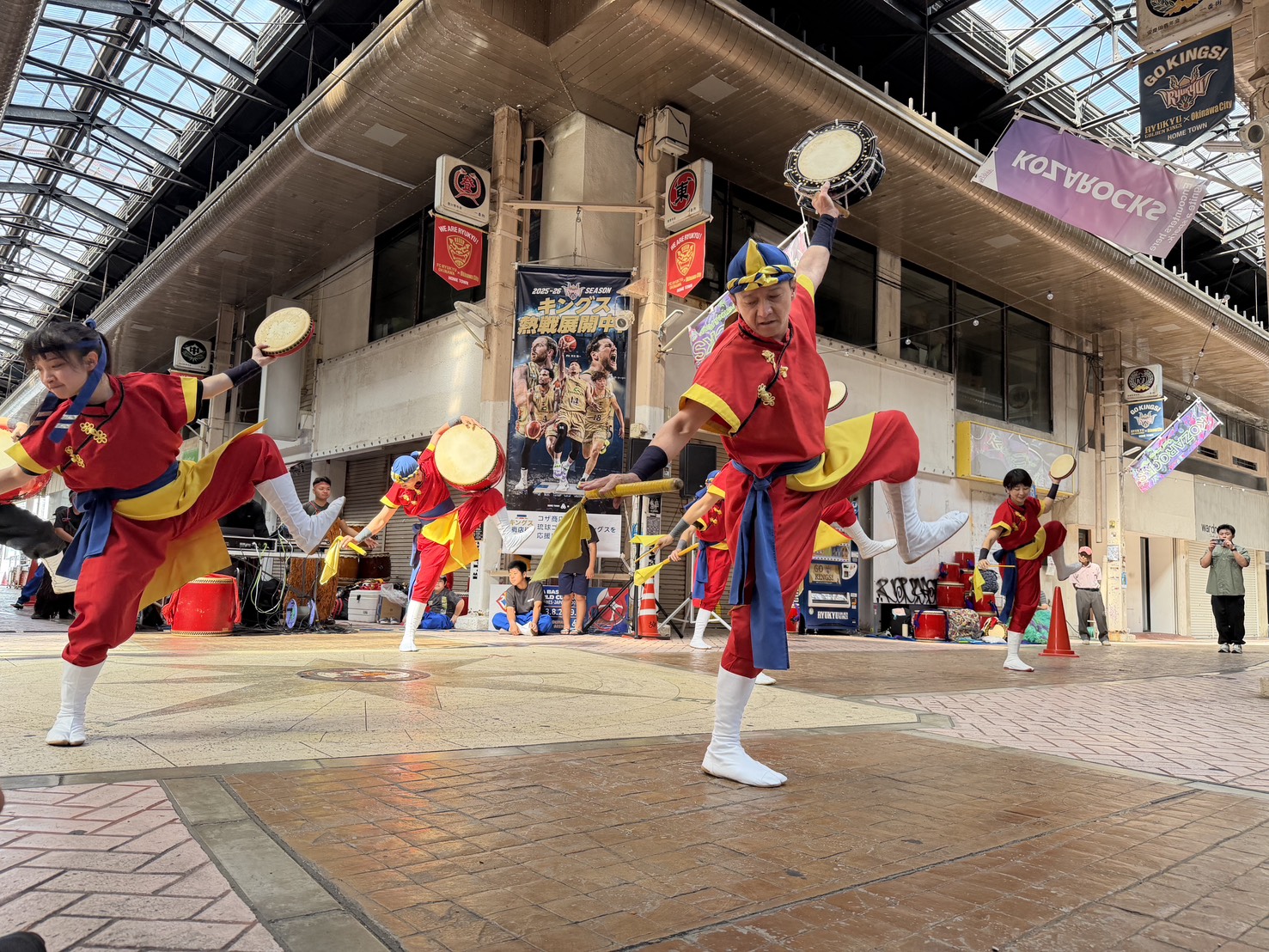 創作エイサーBUNAGAYA　パフォーマンス