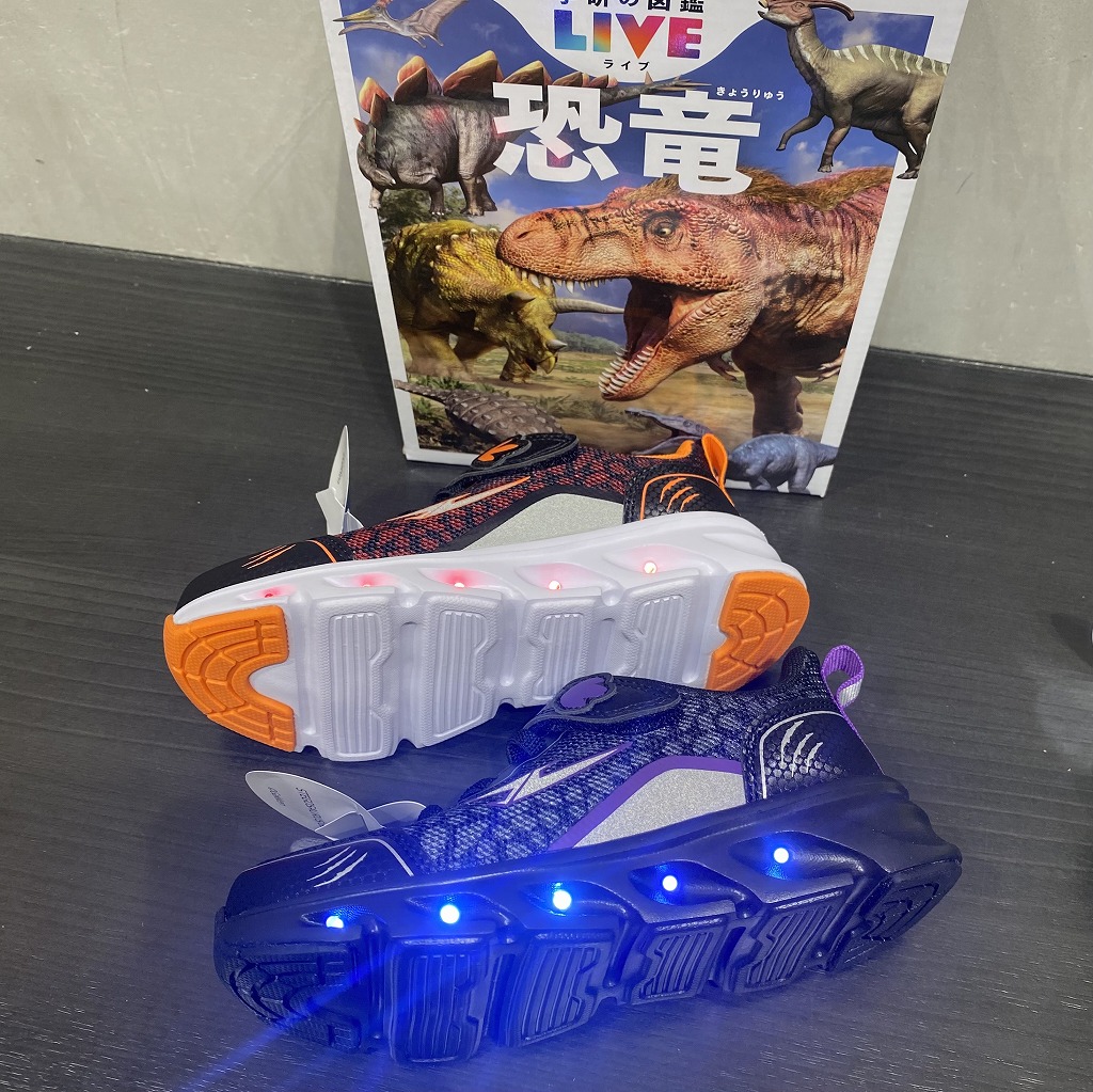 アウルキッズ 恐竜×光る靴 |イーアス沖縄豊崎