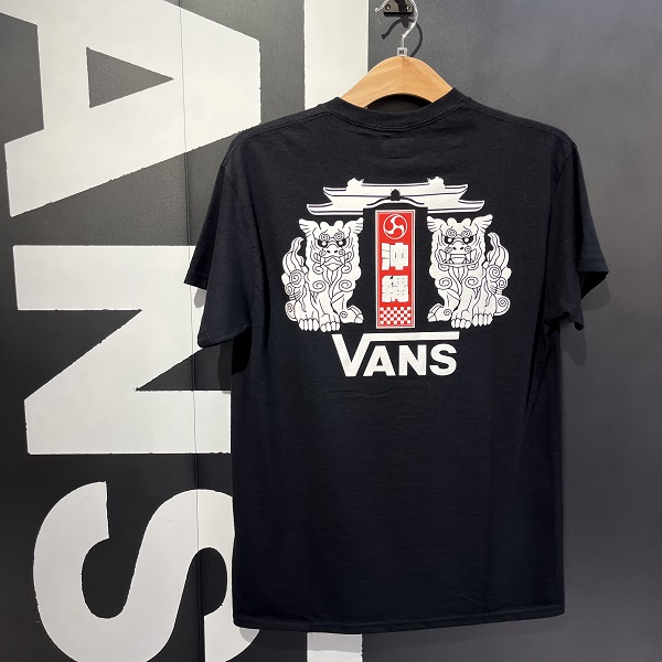 国内配送 VANS MENS OKINAWA2 TEE BLACK VANS tシャツ ヴァンズ M Okinawa2 TEE ショートスリーブ