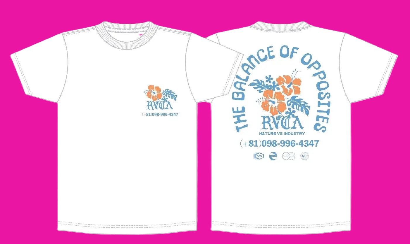 RVCA 沖縄限定Tシャツ入荷!!!!😊 | ショップニュース | 沖縄