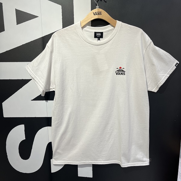 国内配送 VANS MT FUJI SS TEE WHITE VANS tシャツ ヴァンズ MT FUJI SS TEE ショートスリーブ