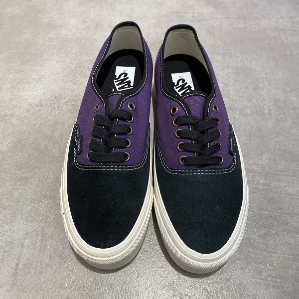 VANS ★ PREMIUM AUTHENTIC REISSUE 44 LX Black Toe GRAPE Men's shoes Vans Authentic Reissue 44 LX Black Toe Grape