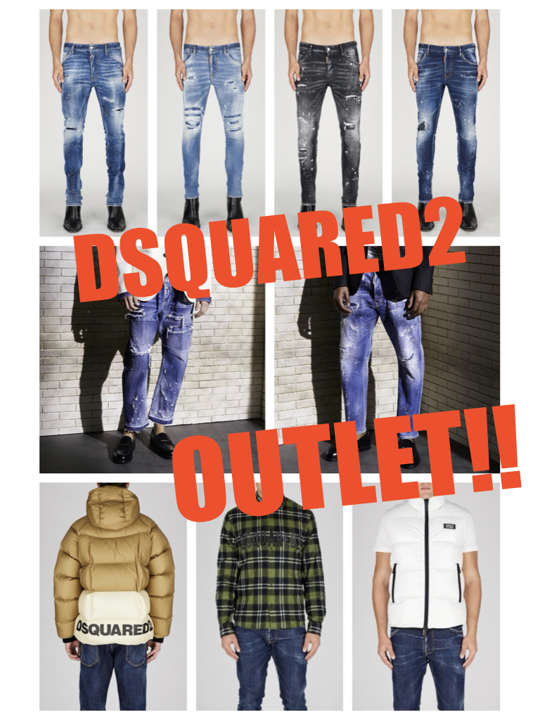 DSQUARED2アウトレット】大量入荷!!今回はアウターも充実です