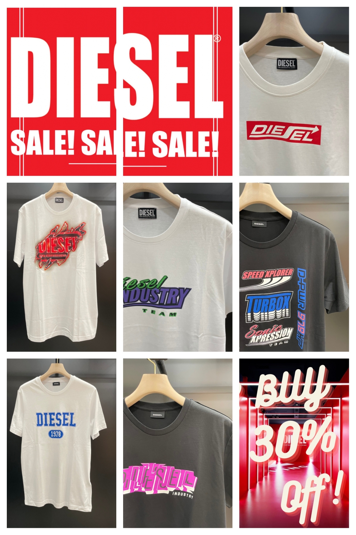 DESIEL Tシャツまとめ買いセール開催中！ | ショップニュース | 沖縄