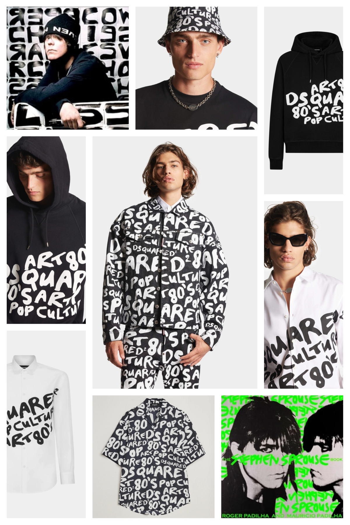 DSQUARED2から、インパクト特大! 話題のポップ80'sシリーズが