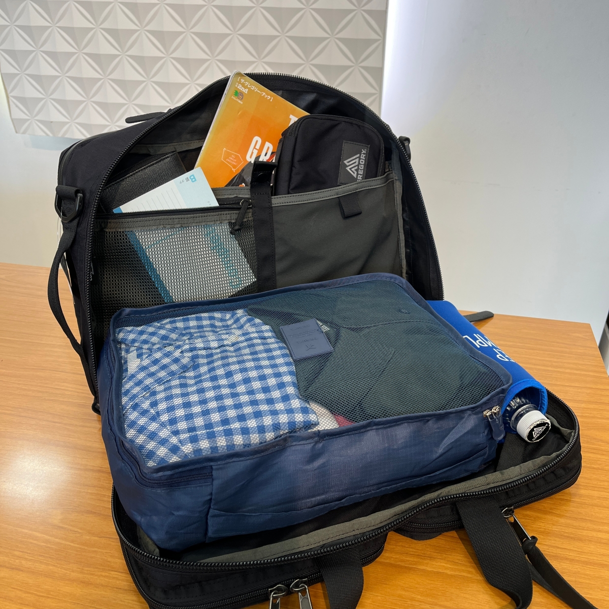 未使用級 グレゴリー 通勤バッグ カバートミッション 2way ナイロン レザー 未使用級 グレゴリー 通勤バッグ カバートミッション 2way