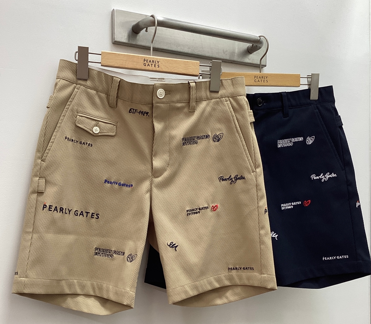 希少XL✨ PEARLY GATES ハーフパンツ シアサッカー サマーパンツ 希少XL✨ PEARLY GATES ハーフパンツ シアサッカー サマーパンツ