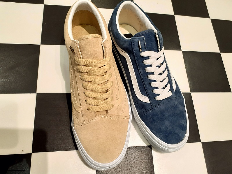 【VANS】OLD SKOOL PIG SUEDE PLAI 国内発送 VANS PIG SUEDE シリーズ🐷💗 |イーアス沖縄豊崎