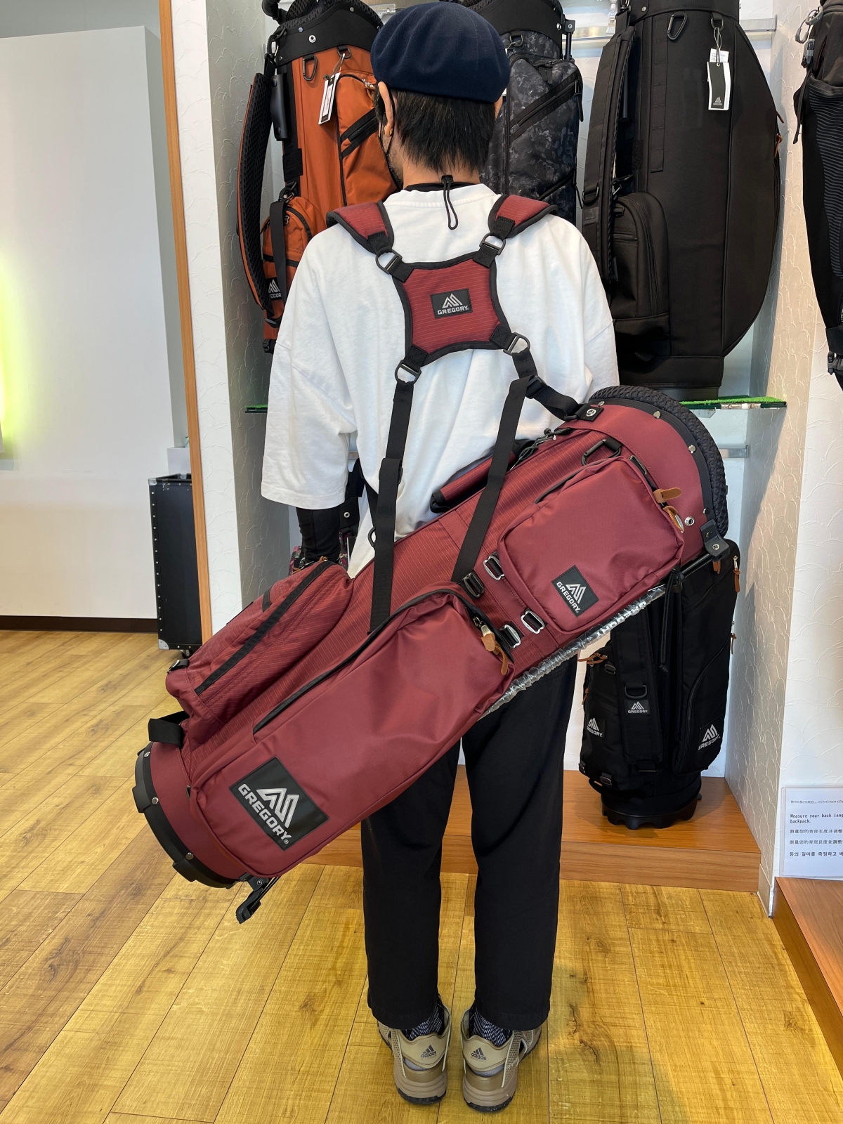 アウトドアだけじゃない！グレゴリーからキャディーバッグが登場